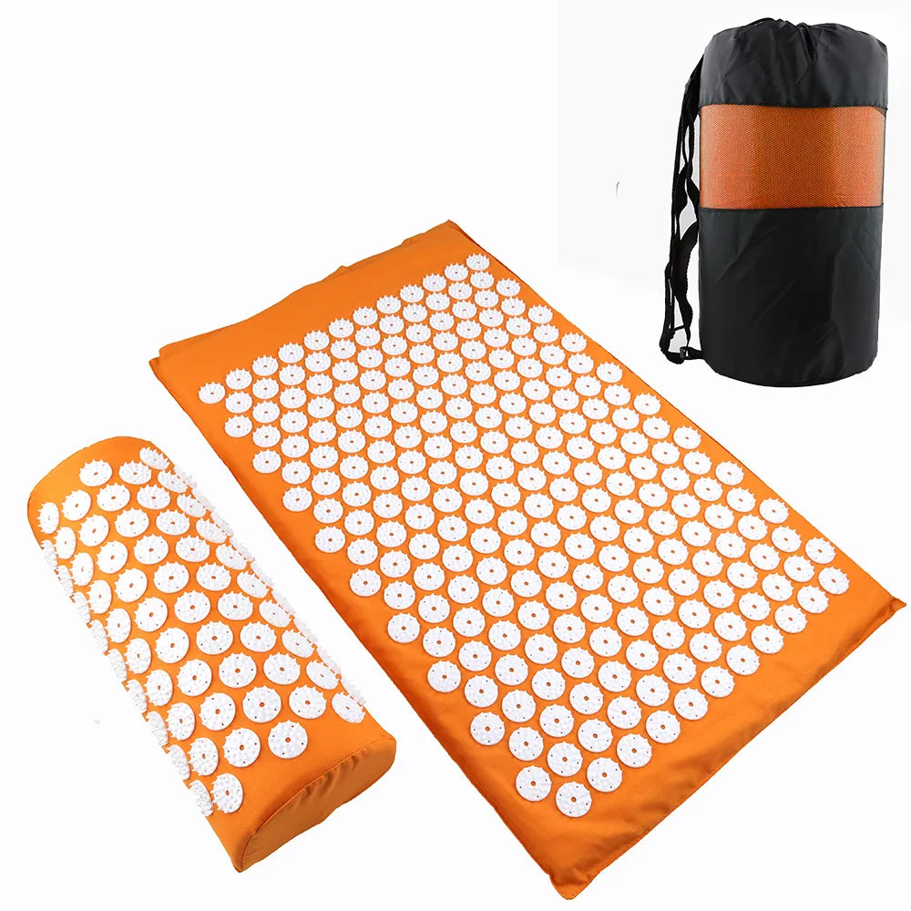 Acupressure Mat & Pillow Relaxation Set