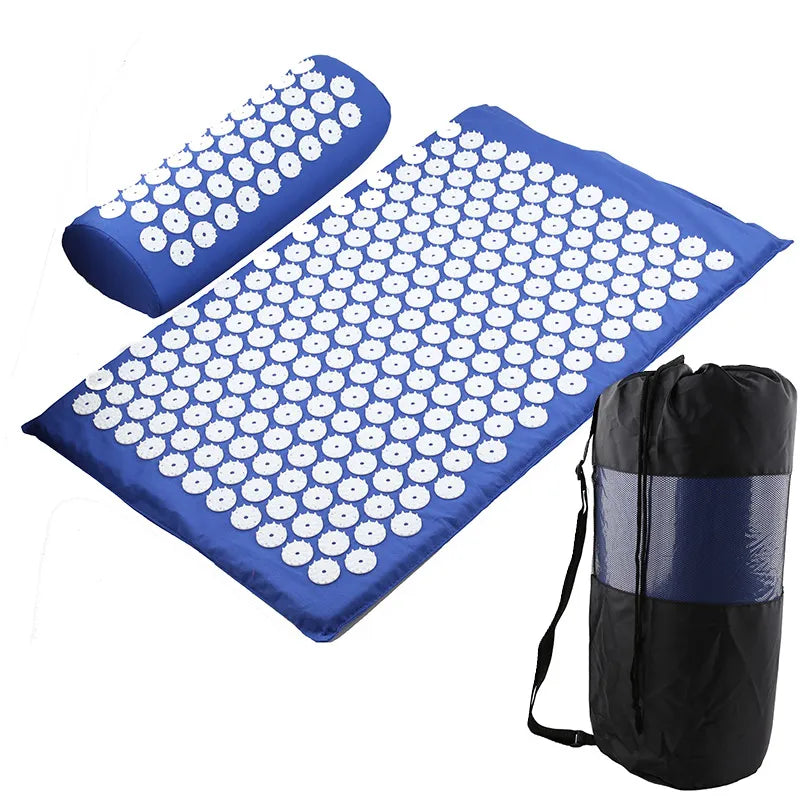 Acupressure Mat & Pillow Relaxation Set