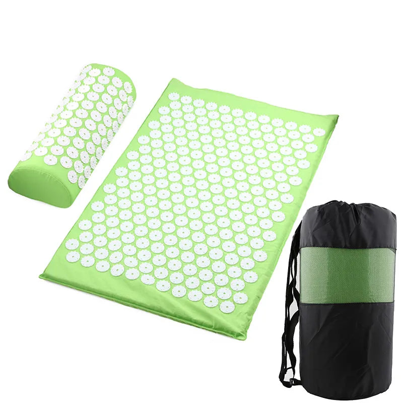 Acupressure Mat & Pillow Relaxation Set